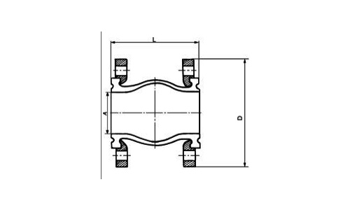 Размеры Danfoss ZKB Ду 350